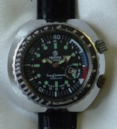 Mortima Super Datomatic 1970's dive watch